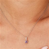 Charm Brosway Dame FANCY MAGIC PURPLE in Silber Zirconia FMP31 - FMP31